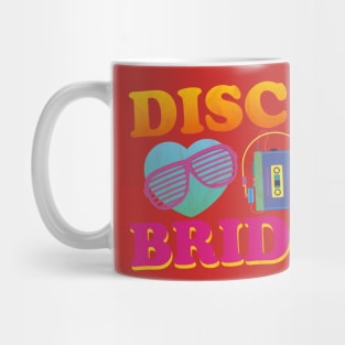 Disco bride bachelorette Mug